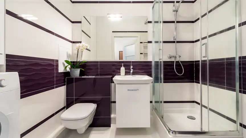 Badezimmer Innenansicht