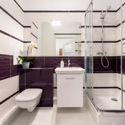 Badezimmer Innenansicht