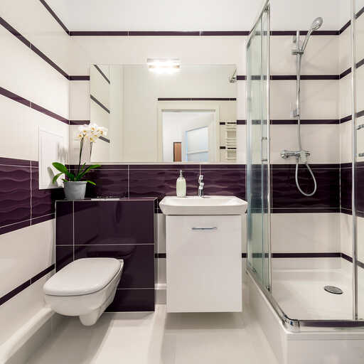 Badezimmer Innenansicht