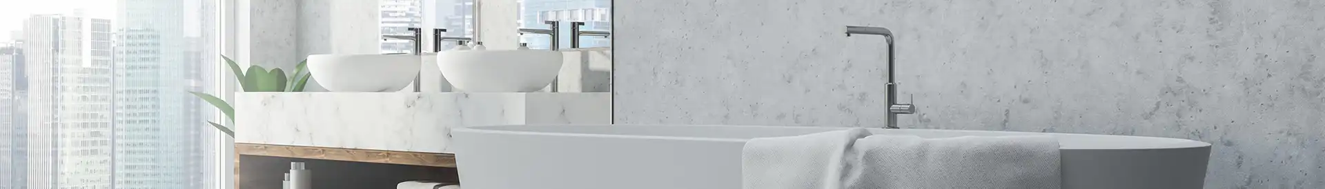 Freistehende Badewanne